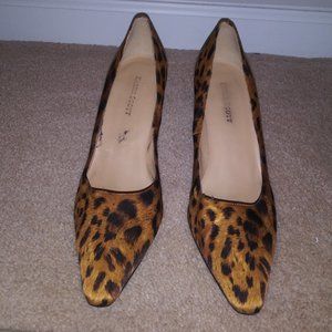 Karen Scott Leopard Heels Size 8